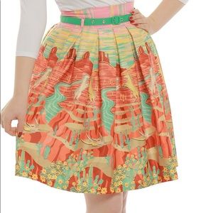 NWT Modcloth Desert print skirt UK 14/US 10